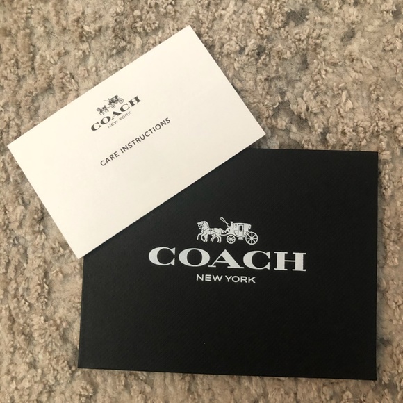 Mens Coach Bifold Brown Leather Wallet with Box - Picture 4 of 7